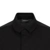 Emporio Armani Однотонная приталенная мужская футболка-поло с коротким рукавом Топы Черный 3D1FM31-JCYZ1-0999