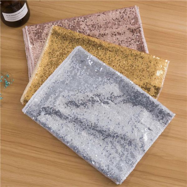 Блестящая скатерть с блестками для свадебной вечеринки, мероприятия, банкетного стола, роскошная скатерть для ужина, украшение для домашнего свадебного стола