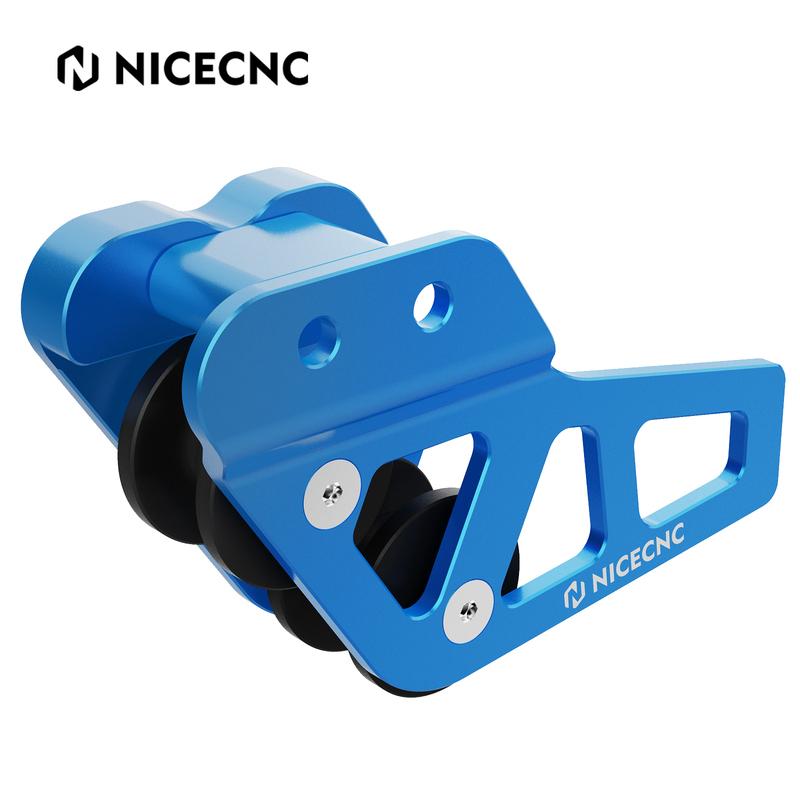NICECNC Front Chain Support & Rear Chain Guard Slider Guide Sprocket Protector For Yamaha YZ85 2003-2018 2017 Aluminum Alloy