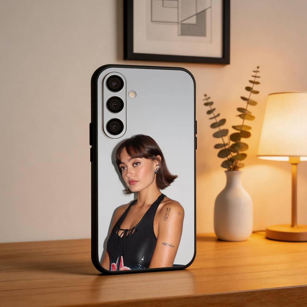 Actor E-Ella P-Purnell Phone Case For Samsung A73,72,71,A52,51,40,41,A22,A32,31,A13, Soft Black Shell