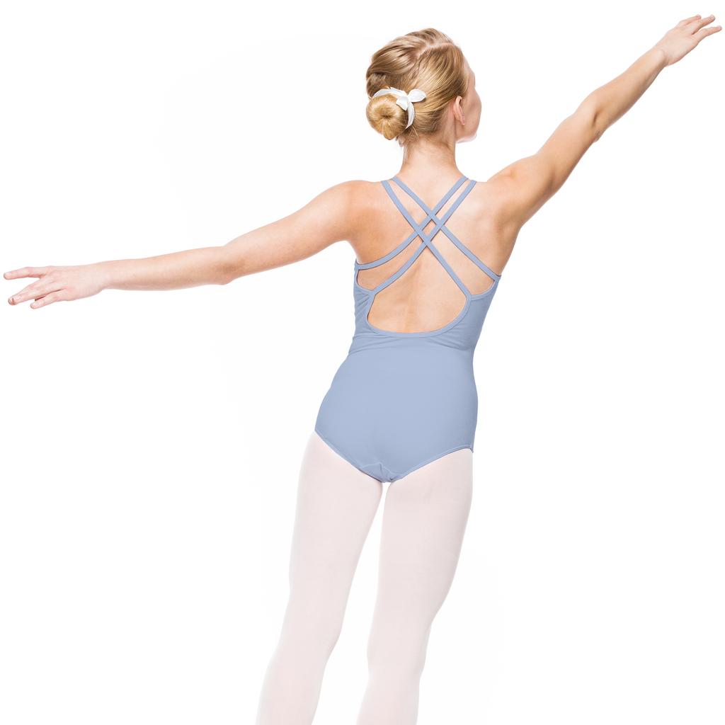 Body Julia Baletowe Do Tańca Gimnastyki Błękitne 134/140