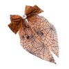Women Hair Clip Halloween Spider Web Bow Clip, Pumpkin Eyeball Tulle Spring Accessory with Long Tails, Accessories for Holiday Party Themed Clips