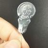 200Pcs DIY Embroidery Bow Wire Needle Threader Stitch Tool Wire Leader Sewing Stitch Sewing Crafts