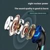 HD Mic Hifi Stereo Headset Noise Reduction Type C&3.5mm Earphones Wired Headphones  Mobile Phone