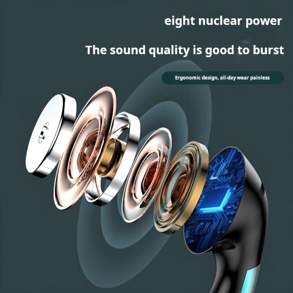 HD Mic Hifi Stereo Headset Noise Reduction Type C&3.5mm Earphones Wired Headphones  Mobile Phone