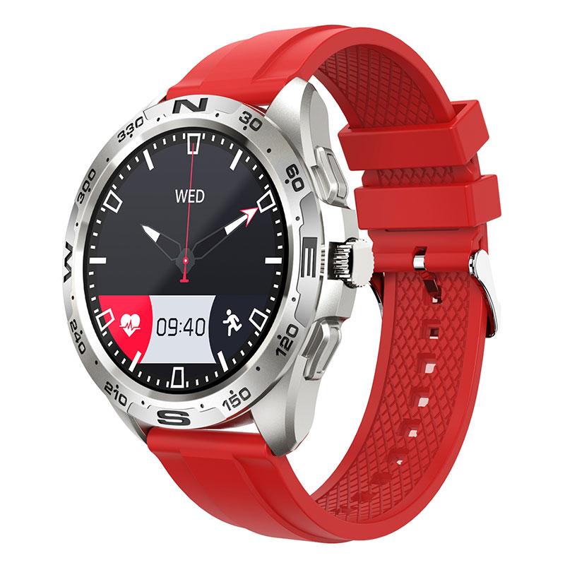 1,32 дюйма 360*360 пикселей Смарт-часы Мужские Звонки по Bluetooth Пользовательский циферблат Вращающийся безель Смарт-часы Водонепроницаемые Для Android Ios