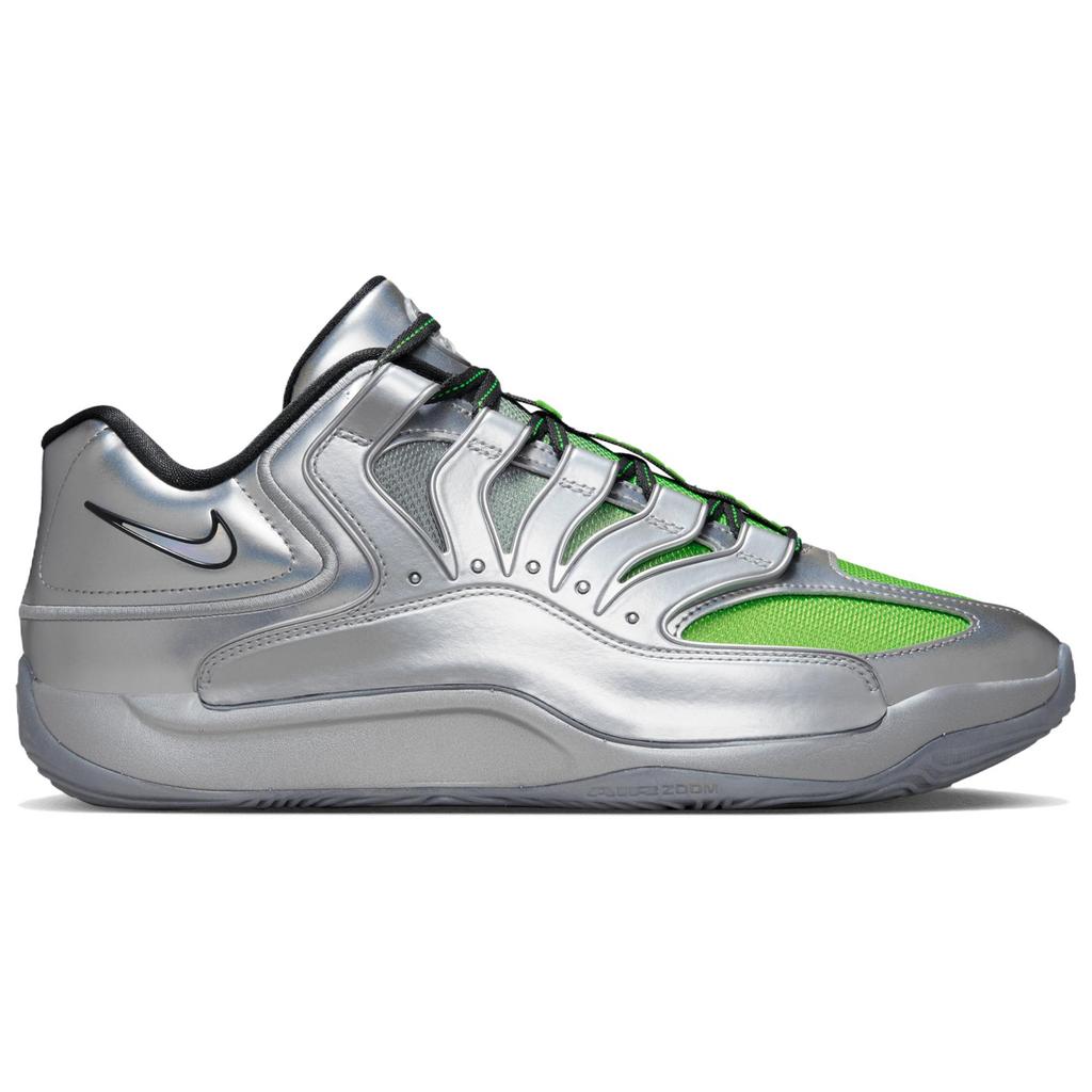 Nike KD 18 EP EYBL мужские кроссовки серебристый металлик-серебристо-зеленый-Strike IF2518-001