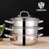 Многофункциональная кастрюля NORTON Colmar из 3-слойной нержавеющей стали