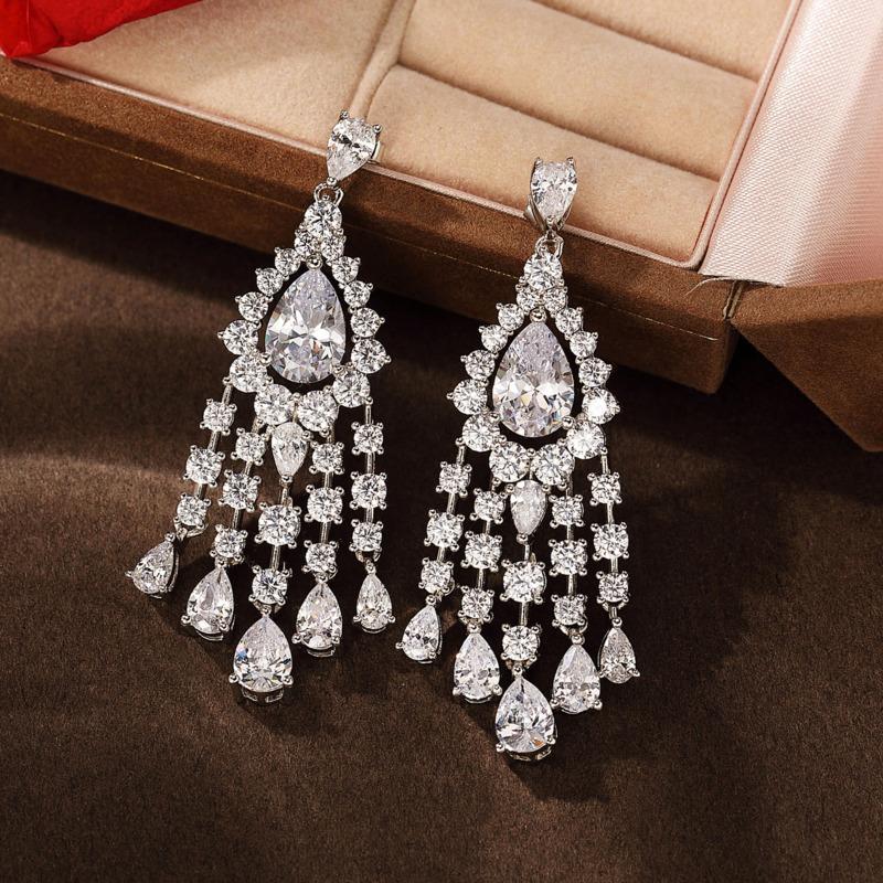 Gica Gem из стерлингового серебра 925 пробы, персонализированные лаконичные серьги с каплями воды для женщин, тонкий темперамент, высококачественное ювелирное изделие, подарок