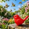 Colorful Water Bird Whistle 3D Printed Desktop Ornaments Creative Bird Statue  Home Decor