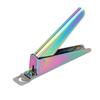 False Nail Tip Clipper U Shape Nail Cutter Stainless Steel Fake Nail Trimmer Multifunctional