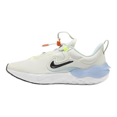 Кроссовки Run Flow SE GS Белые Черные Ледниково-голубые Детские Парус HV1803-101