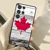 Canada Canadian Flag Case For Samsung Galaxy S23 S22 S21 Ultra Note 20 S8 S9 S10 Note 10 Plus S20 FE S21 FE Cover
