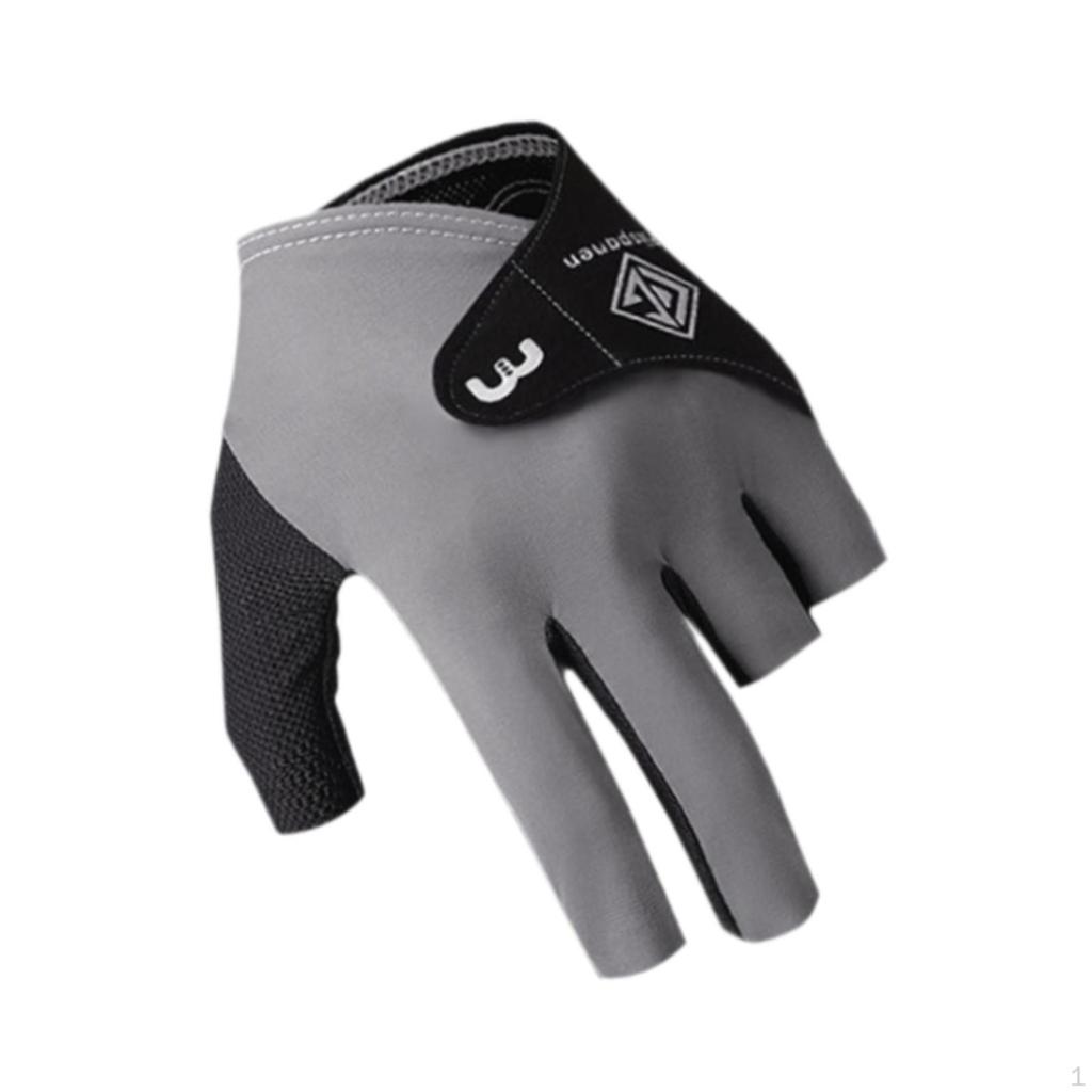 Billiard Glove for Left Hand, Three Finger Snooker Accessories Sports Enthusiasts