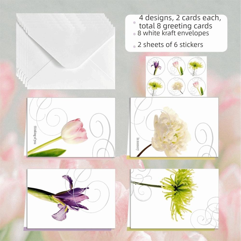 Matching Envelopes Blank Greeting Cards Greeting Cards Watercolor Wildflower Cards Weddings