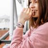 Swatch Кварцевые часы Ponderosa Special Edition, водонепроницаемые 30 м, 34 мм, цветочный циферблат, пластиковый корпус, силиконовый ремешок, унисекс, GZ356