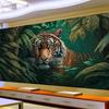 Diamond Painting Jungle Tiger Diy Full Square Round Drill Rhinestone Embroidery Wild Animals Mosaic Cross Stitch Kits Wall Decor