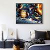 Diamond Painting Outer Space View Handmade Full Drill Home DIY Wall Art Decor Gift
