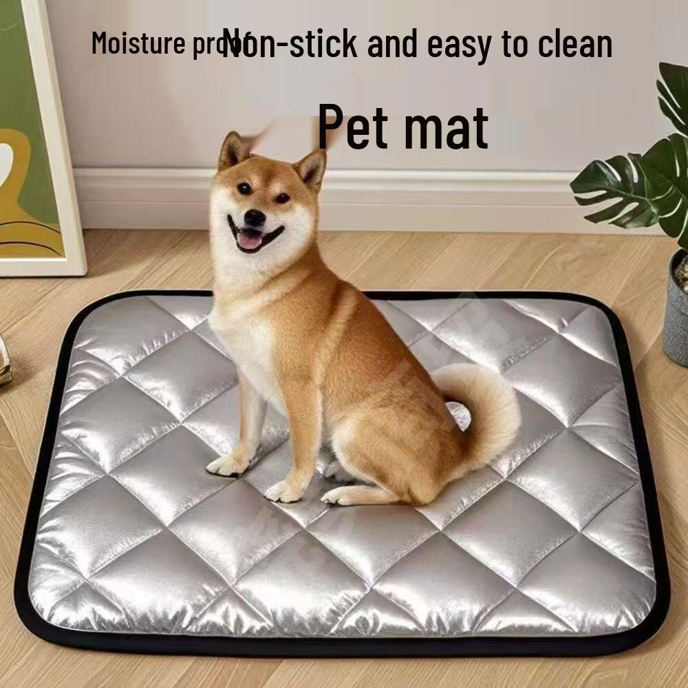 Pet Mat: Устойчивый к царапинам, влагостойкий, теплоизолирующий, всесезонный, с антипригарным ворсом, водонепроницаемый и устойчивый к моче спящий коврик для кошек и собак