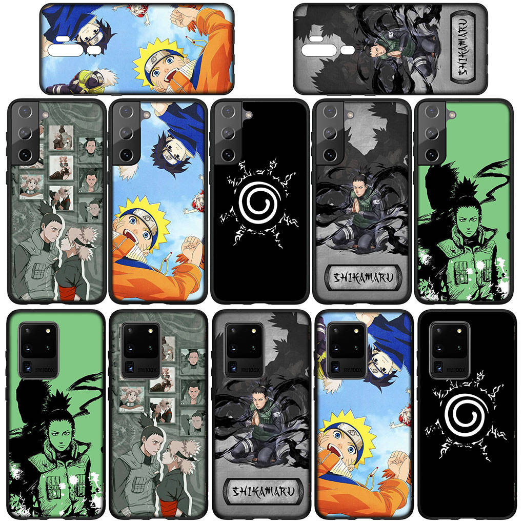 Чехол для телефона Samsung Galaxy S25 S24 S23 iPhone 16 15 Redmi Note 14 13 12 16E 8 9 X 11 Pro Max XR OPPO Moto Huawei Nara Shikamaru Comics Naruto Cover