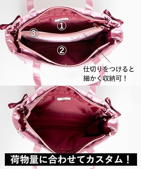 WEGO Ita Bag Tote Decorative A4 Clear Perfect for Live and White (Small) Lace-Up Bag, Bag, Size, Bag, Oshikatsu, Performances, Events, Spring, Summer,