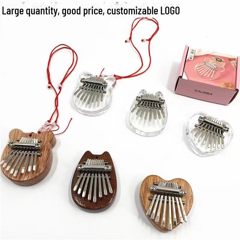 Портативное 8-тональное пианино для большого пальца: Мини-пианино «Калимба»