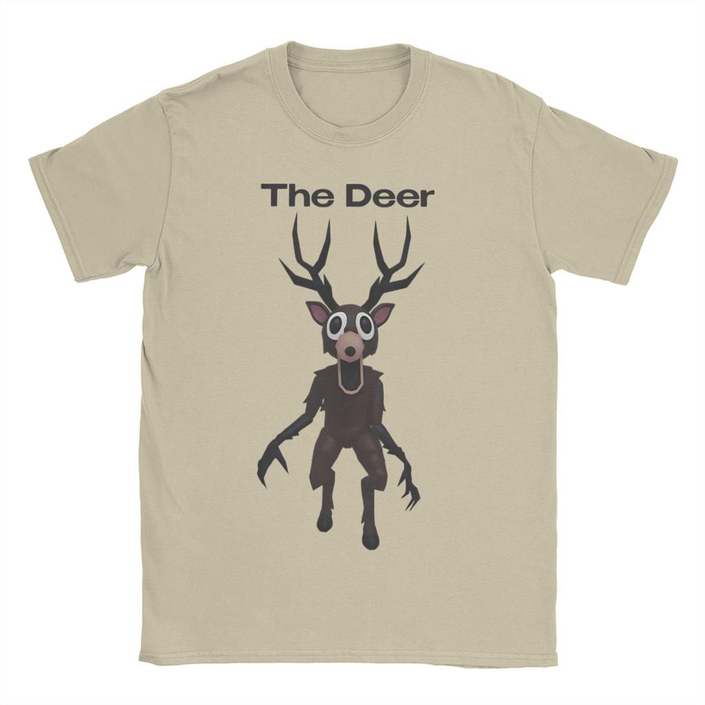 Футболки Унисекс The Deer 99 Nights In The Forest WoUnisex Игровые Геймерские Повседневные Футболки из Чистого Хлопка С Круглым Вырезом С Коротким Рукавом Топы