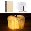 Folding LED Book Light Night Lamp 3 Colors Flicker Free Eye Protection Rechargeable Portable Table Lamp Decoration