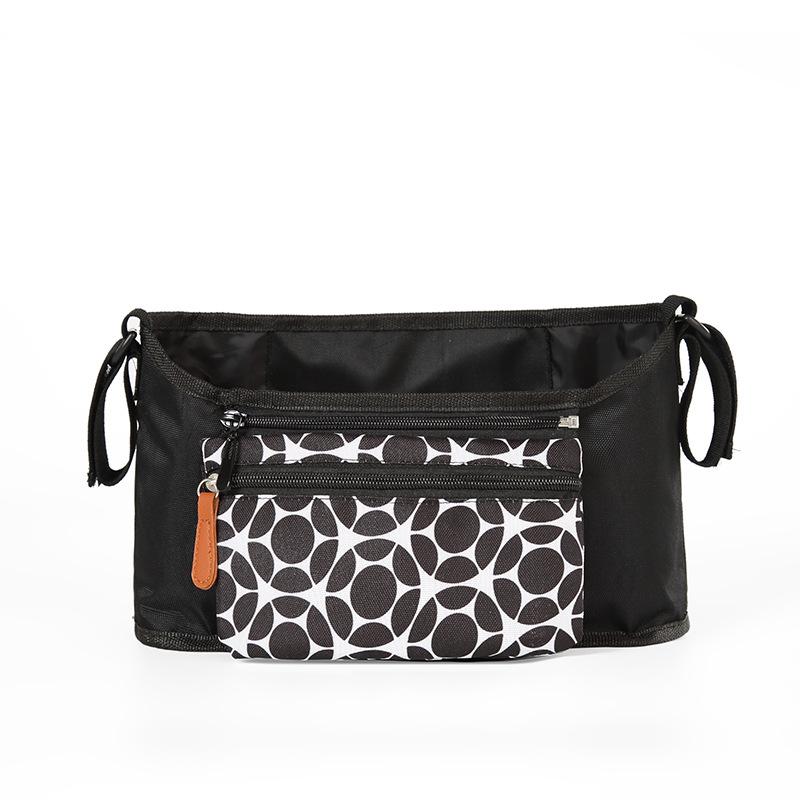 Сумка для детской коляски, универсальная износостойкая сумка для подгузников, многокарманная дорожная сумка для мам, держатель для стаканчиков, органайзер для детской коляски