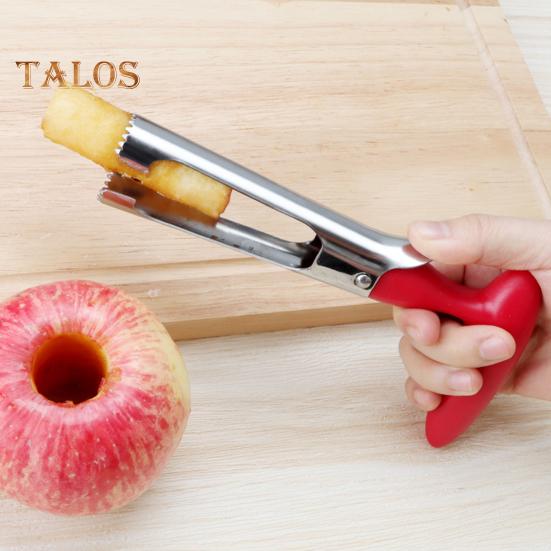 Fruit Core Remover Tool with Sharp Serrated Blades Easy-to-Use Portable Multi-Function Fruit Slicer Corer Tool