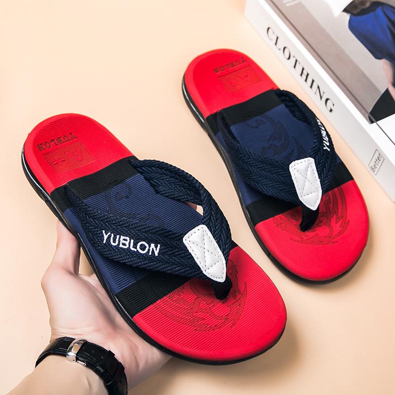 Fashion Hot Sale Men Slippers Summer Flip Flops Fashion Non-slip Beach Slippers Sandals Men Casual Slides Shoes Male Zapatos Hombre