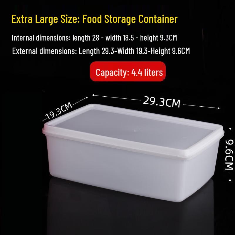Квадратные пластиковые контейнеры для хранения продуктов ZISIZ