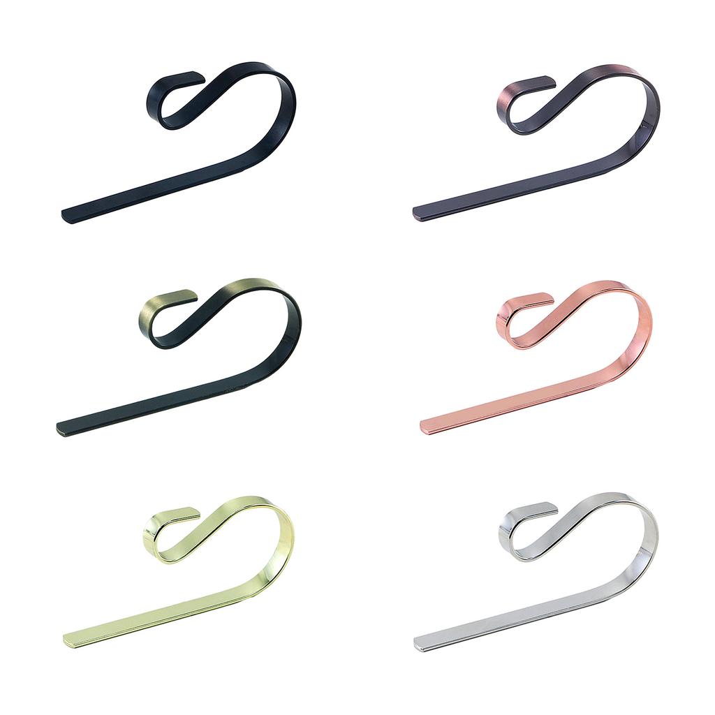 Christmas Sock Hook Fireplace Hanger Metal Clips Christmas Stocking Holder Rack Tree Hanging Hooks New Year Party Decor