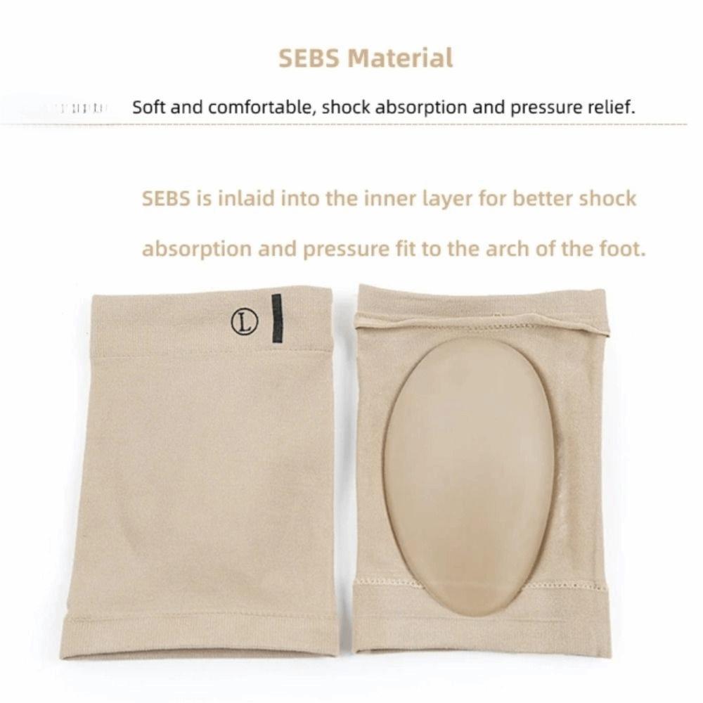 Stress Relief Arch Flat Foot Cover Silicone Orthotic Devices Durable Athletic Foot Pads Foot Care