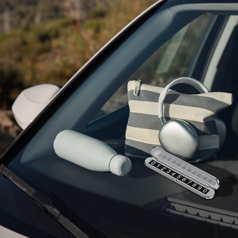 Временная парковочная карточка автомобиля Временная парковочная карточка автомобиля Номерная карточка Номера телефонов парковки автомобиля Табличка для автомобиля