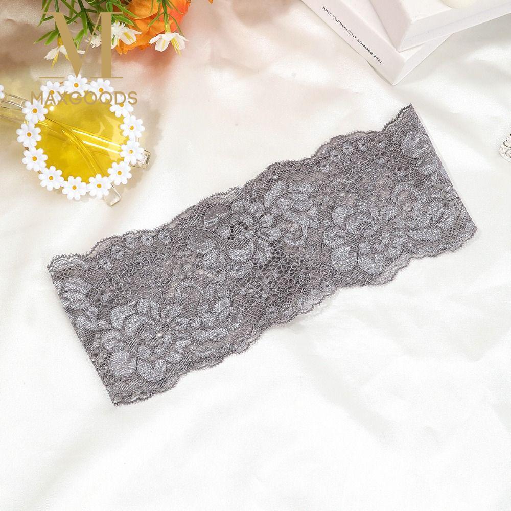 Fashion Elastic Mesh Lace Hairband Hollow-Out Lightweight Headband Elegant Breathable Headwrap Cap Lady Girls Headwear