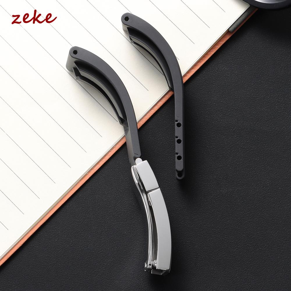 Резиновый ремешок для часов 20 мм для Rolex для Water Ghost для GMT для Daytona Водонепроницаемый силиконовый браслет Складная застежка Браслет Ремешок