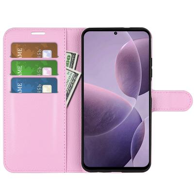 Для Xiaomi Poco F6 Pro 5G/Redmi K70 5G/K70 Pro 5G Чехол из ПУ кожи Слоты для карт Карман Подставка Чехол для телефона