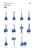SWL Vertical Turbine Worm Gear Electric Lifter with Hand Crank