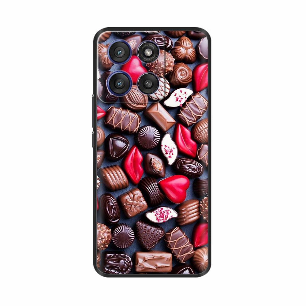 Для Motorola Moto Edge 60 Fusion Чехол Edge60 Fusion Мягкий Милый Силиконовый Чехол ТПУ Задняя Крышка Чехол для Moto Edge 60 Fusion Чехлы