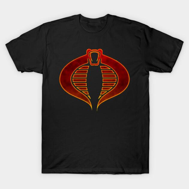 Asian Size Cotton Unisex Tshirt Print T-shirt Cobra T-shirt No-Cut Print Regular Fit