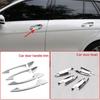 For Mercedes Benz GLK/GL/ML/C Class W204 X204 ABS Chrome Car Door Handle Trim Door Bowl Decoration Car Styling Car Accessories