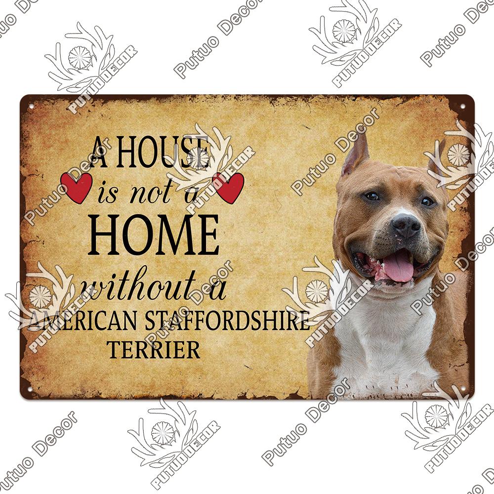 Декор Собака Винтаж Жестяные Знаки Доска Металлическая Пластина Настенное Искусство Украшения Для Дома Гостиная Человек Пещера Кафе Ферма Ретро Плакат
