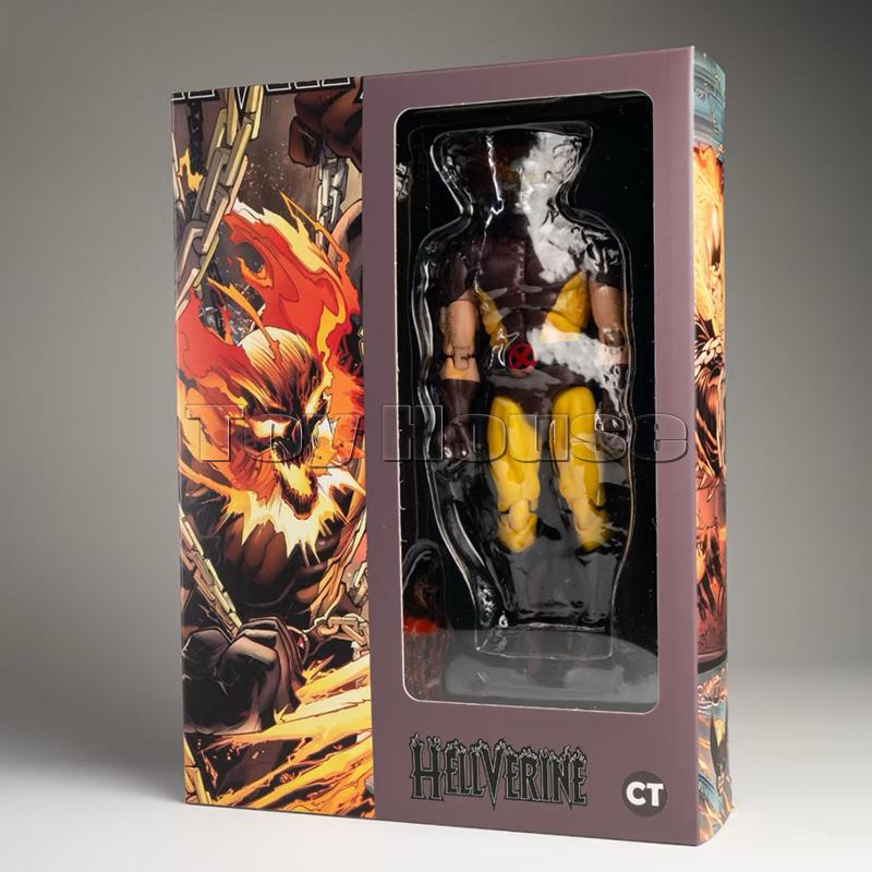 В наличии Ct Toys Фигурка Хэлверина Росомаха Mafex 096 138 Люди Икс Аниме Фигурка Действия Статуэтка Модель Коллекция Игрушки Подарок