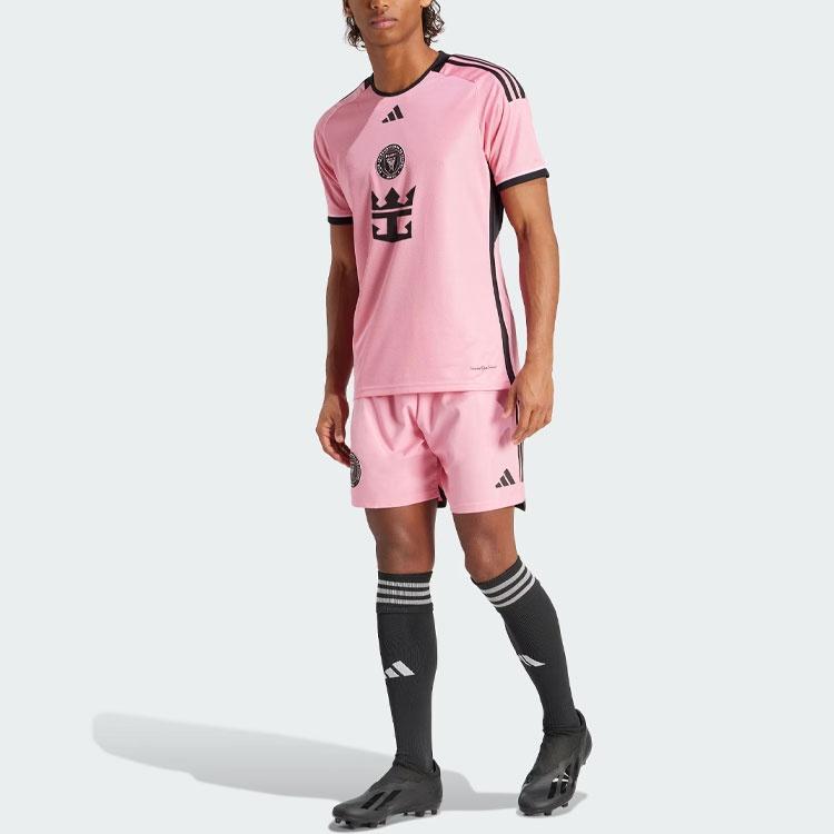 Adidas Inter Miami Inter Miami Cf 24/25 Home Jersey Soccer Jersey Player Edition Men's Simple Pink IU0189