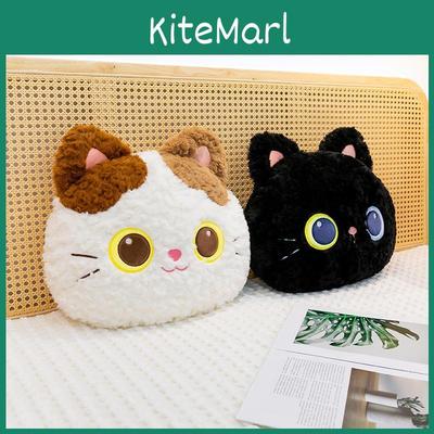Плюшевая подушка-кошка Мультяшная мягкая игрушка Для девочек и мальчиков