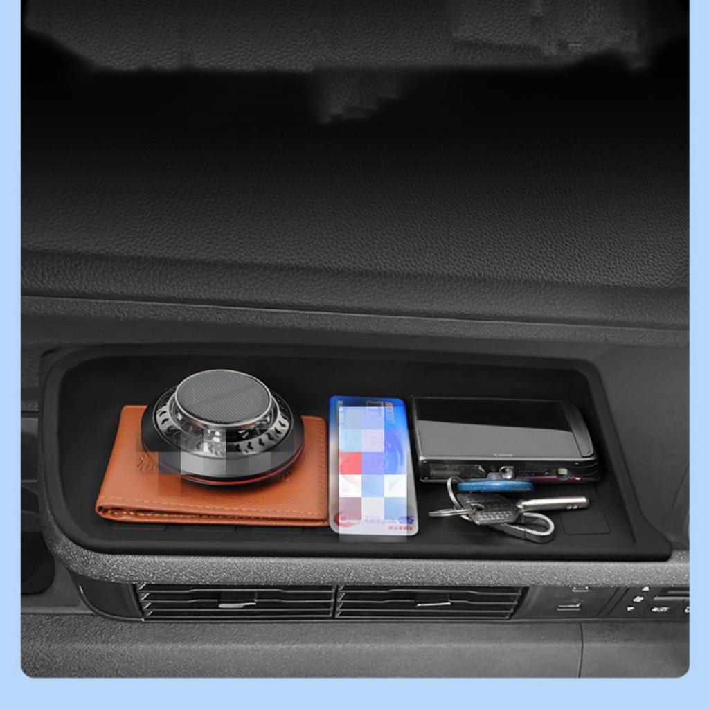 CMD Honda New Custom JF5 JF6 Совместимость с октябрем 2023 г. Текущий коврик для пассажирского сиденья Резиновый коврик Ящик для хранения Хранение Простая установка Детали интерьера