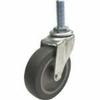 YUEI Caster: L Series LT Type Swivel Caster, Elastomer Wheel, Wheel Diameter 75, Thread Size M12 X 35, Pitch 1.75, Manufacturer Model: LT-75EL, M12 X