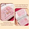Cartoon Money Saving Challenge Book PU Leather Cash Budget Notebook  Family
