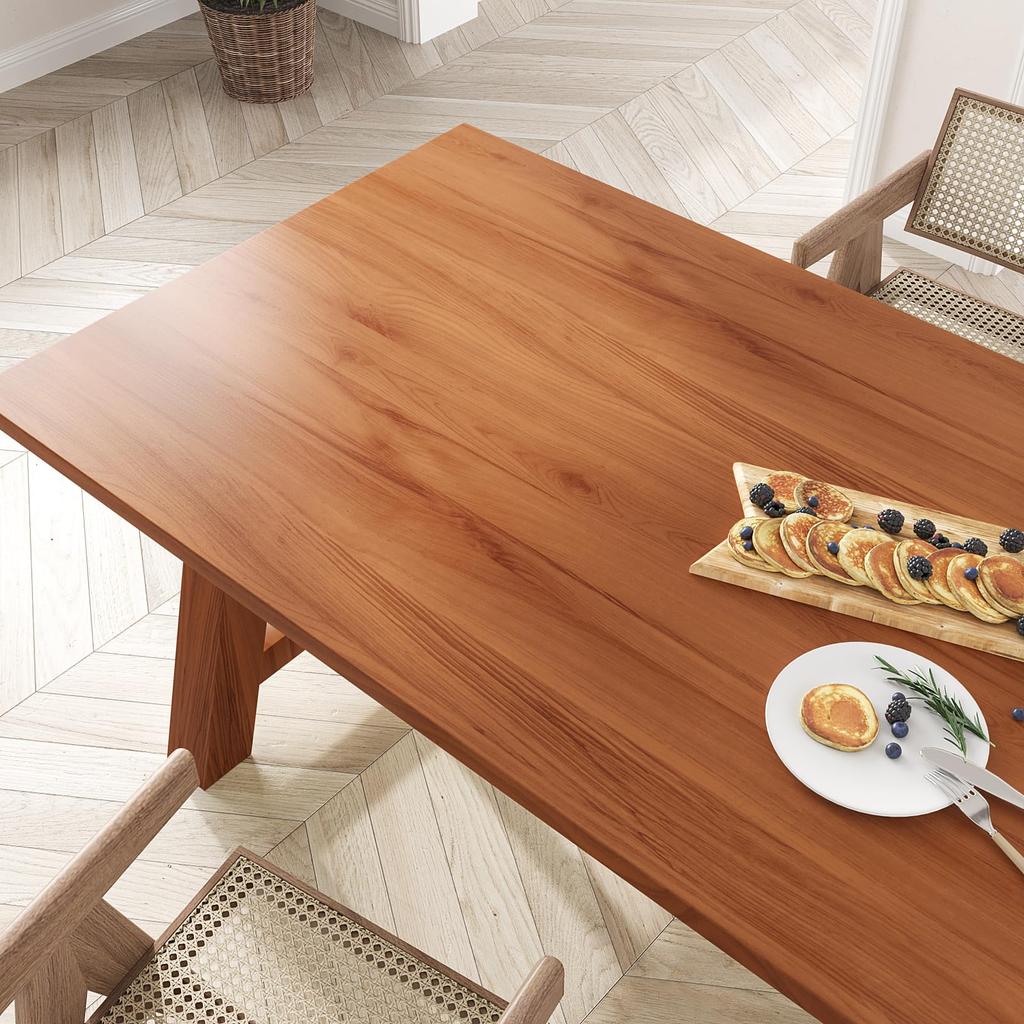 VEELIKE Remake Wood Wood Grain Wallpaper Wall Woodgrain Cutting Heat Table Reform Paste Reupholstery Scandinavian Easy to Removable Wool Sticker